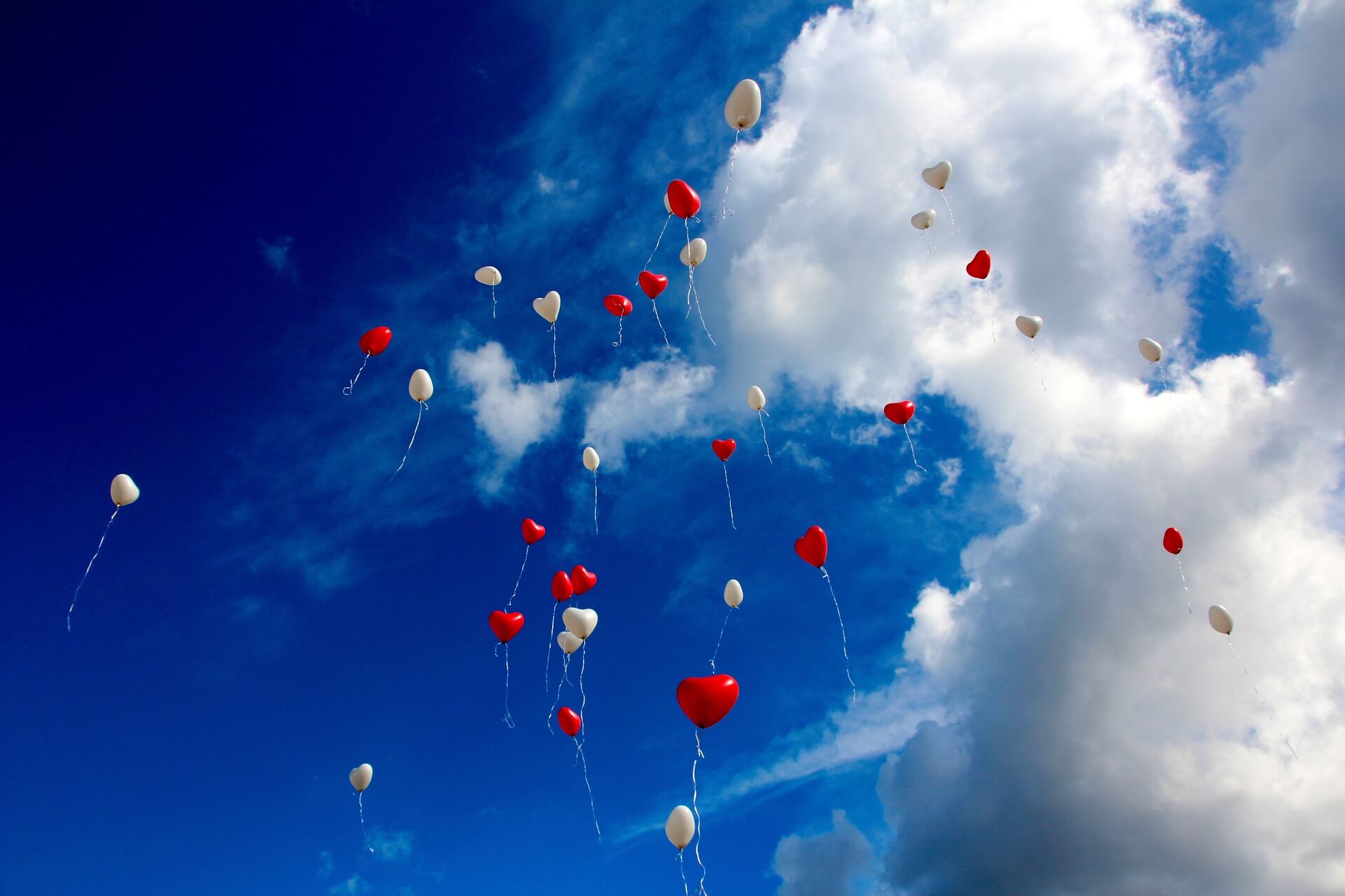 Ballonnen in de lucht