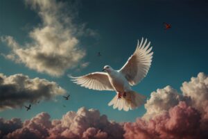 Frank rietsch dove of peace