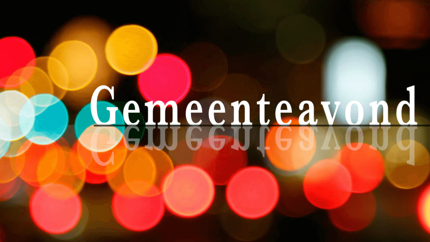 Gemeenteavond