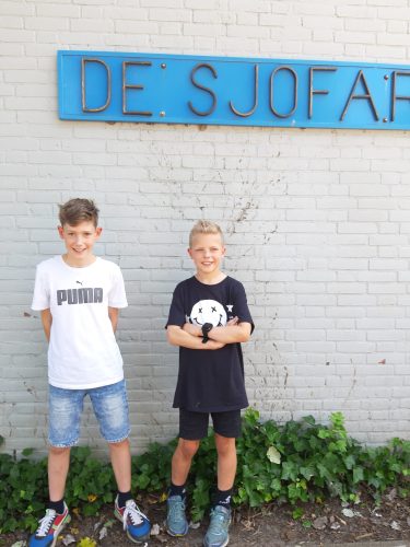 Joel en Lukas