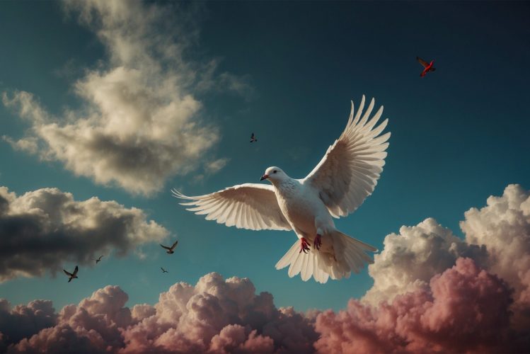 Frank rietsch dove of peace